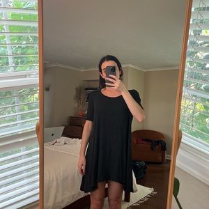 Brandy Melville Black Shirt Dress